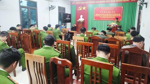 Công an xã Cao Lộc tổ chức Lễ ra quân cao điểm tấn công, trấn áp tội phạm, bảo đảm an ninh, trật tự các sự kiện chính trị quân trọng của đất nước và Tết Nguyên đán Bính Ngọ năm 2026