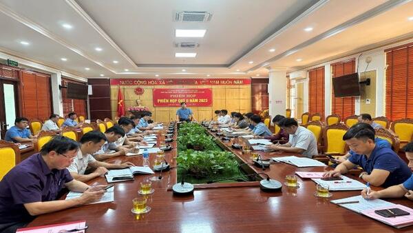 Ban đại diện Hội đồng quản trị Ngân hàng chính sách xã hội huyện Cao Lộc tổ chức tổng kết năm 2023