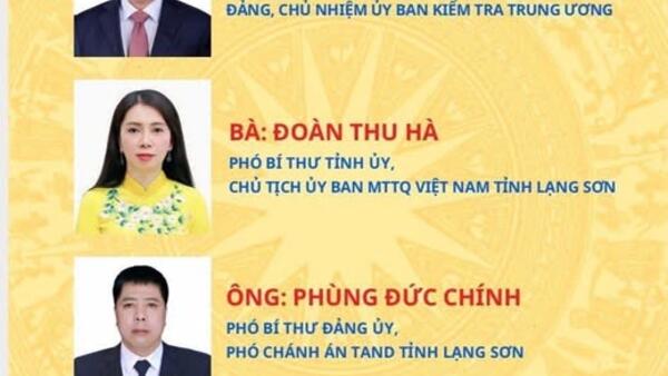 Thông báo danh sách chính thức người ứng cử đại biểu quốc hội khóa XVI