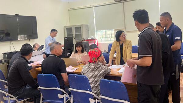 Triển khai thực hiện chiến dịch 90 ngày làm giàu, làm sạch cơ sở dữ liệu đất đai trên địa bàn xã Cao Lộc